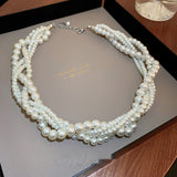Ladies Fashion Multilayer Collarbone Necklace – Jewelry Gift Ideas — 6