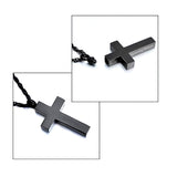 Titanium Steel Cross Can Carve Writing Pendant – Jewelry Gift Ideas — 10