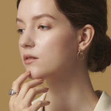 Dunli Jewelry Japanese Simple Line Earrings – Jewelry Gift Ideas — 1