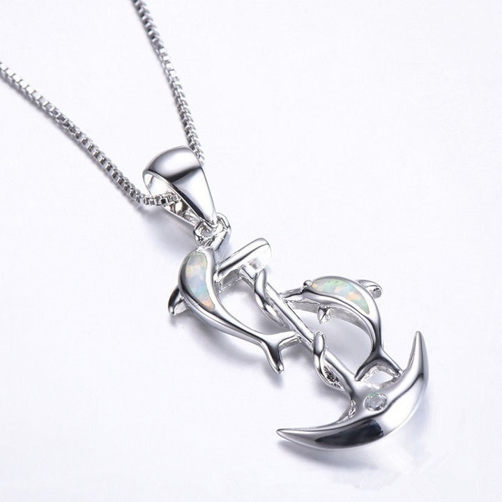 Women's Fashion Simple Dolphin Pendant Necklace – Jewelry Gift Ideas — 1