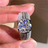 Hearts And Arrows Diamond Ring Moissanite Ring – Gift Ideas — 6