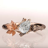 18K White Zircon Fashion Ring – Stylish Gifts — 2