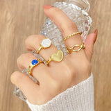 Women's Fashion Vintage Alloy With Diamond Chain Ring – Stylish Gifts — 1
