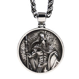 Men's Titanium Steel Warrior Necklace Pendant – Jewelry Gift Ideas — 2