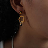 Classic Fashion Titanium Steel Gold Plated Drip French – Stylish Gifts — 7