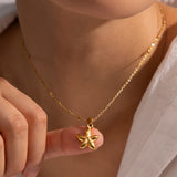 Women's Starfish Pendant Necklace All-matching – Jewelry Gift Ideas — 10