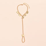 Handmade Sequin Chain Ring Link Bracelet – Jewelry Gift Ideas — 4