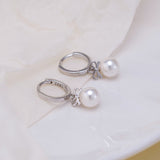 Exquisite Bow Artificial Pearl Earrings – Gift Ideas — 7