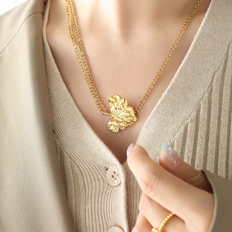 Exaggerated Hammered Pattern Sweet Cool Style – Jewelry Gift Ideas — 1