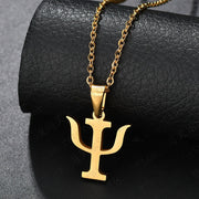 Simple Versatile Necklace Psychology PSI Symbol – Jewelry Gift Ideas — 2
