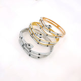 Full Diamond Snake Titanium Steel Bracelet Trend – Jewelry Gift Ideas — 6