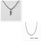 Titanium Steel Men's Classic Wings Pendant – Jewelry Gift Ideas — 8