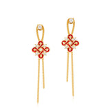Women's Fashionable Long Drop Earrings – Gifts for Her — 3