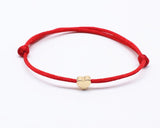 Waterproof Wax Wire Alloy Peach Heart Hand-woven – Jewelry Gift Ideas — 11