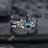 Women's Double-layer Flower Ring Vintage – Gifts for Her — 4