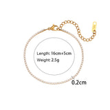 Stainless Steel Fashion Simple Bracelet Necklace – Jewelry Gift Ideas — 17