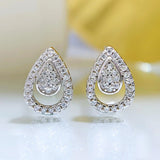 Geometric Water Drop Earrings Hollowed Out – Stylish Gifts — 4