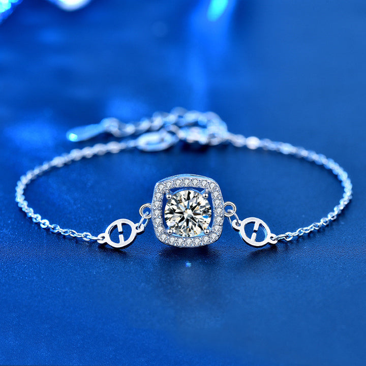 Women's Fashion Jewelry Moissanite Silver – Jewelry Gift Ideas — 1