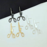 Retro Scissors Creative Personalized Ear Studs – Unique Gift Ideas — 1