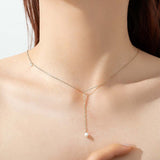 Freshwater Pearl S925 Silver Necklace Bracelet – Jewelry Gift Ideas — 1