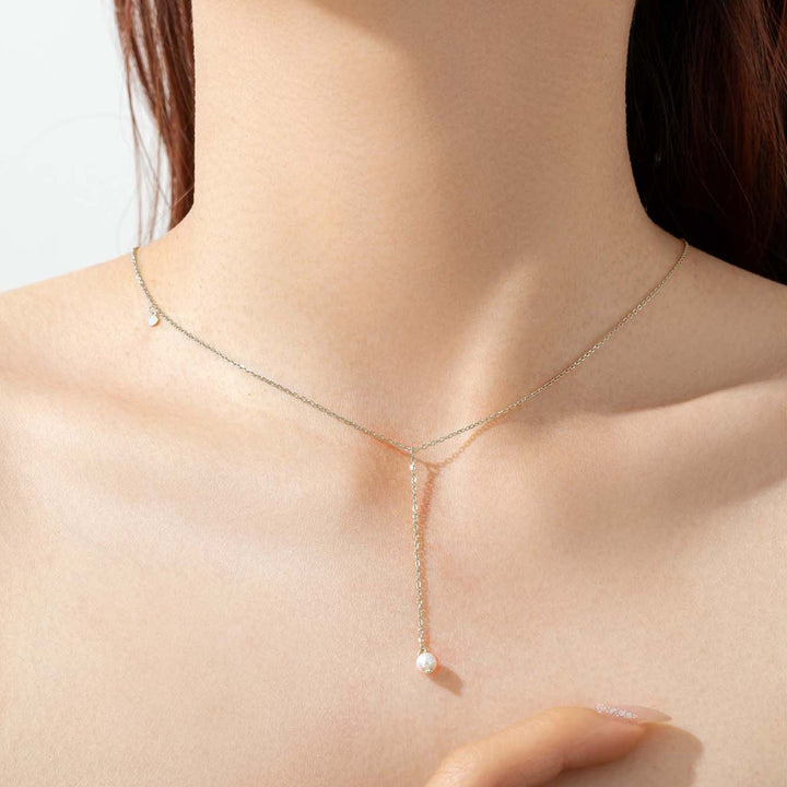 Freshwater Pearl S925 Silver Necklace Bracelet – Jewelry Gift Ideas — 1