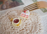 Black Tea With Strawberry Triangle Cake Handmade – Kitchen Gifts — 2