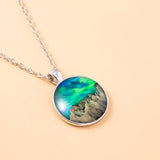 Classic Universe Starry Mountains Necklace Art – Jewelry Gift Ideas — 2