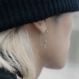 Cross Chain Earrings For Men And Women – Gifts for Her — 4