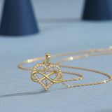 Unlimited Love Necklace Women Wrapped Love – Gifts for Couples — 4
