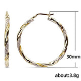 Simple Gold Women's Metal Alloy Earrings – Gifts for Her — 7