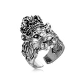 Men's Vintage Punk Exaggerated Alloy Ring – Gifts for Him — 5