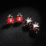 Japanese And Korean Retro Cute Fashion LADYBIRD Stud – Stylish Gifts — 19