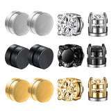 Stainless Steel Studs No Pierced Earring Ear Clip – Jewelry Gift Ideas — 15