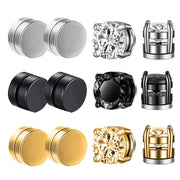 Stainless Steel Studs No Pierced Earring Ear Clip – Jewelry Gift Ideas — 15