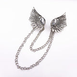 Female Punk Wing Jewel Vintage Collar Clip – Gifts for Her — 5