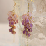 Wisteria Flower Earrings Original Temperament – Stylish Gifts — 1