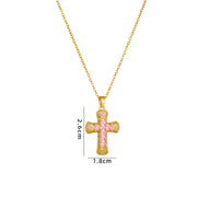 Cross Necklace Female Personality Fashion – Jewelry Gift Ideas — 8