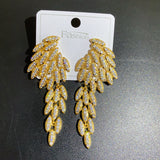 Exaggerated Fashion Tassel Long Diamond Earrings – Stylish Gifts — 4