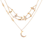 Fashion Five-pointed Star Crescent Moon – Jewelry Gift Ideas — 7