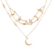 Fashion Five-pointed Star Crescent Moon – Jewelry Gift Ideas — 7