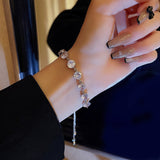 Pull-out Adjustable Refined Zircon Bracelet – Jewelry Gift Ideas — 10