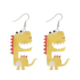 Creative Handmade Acrylic Cartoon Dinosaur Earrings – Stylish Gifts — 10