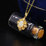 Original Bead Edged Hollow Diamond Pendant Egg – Jewelry Gift Ideas — 2