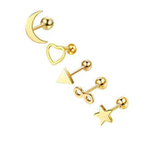 Geometric Stainless Steel Zircon Earrings – Stylish Gifts — 11