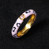 Simple Gold Plated Oil Drip Ring – Small Gift Ideas — 2