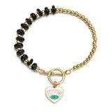 Devil's Eye String Shell Stone Bracelet – Jewelry Gift Ideas — 12