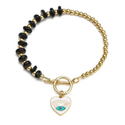 Devil's Eye String Shell Stone Bracelet – Jewelry Gift Ideas — 12