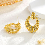 Circle Simple Earrings Fashion Special-interest – Stylish Gifts — 6