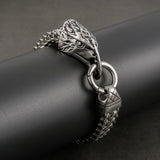 Men's Stainless Steel Eagle Head Bracelet – Jewelry Gift Ideas — 4