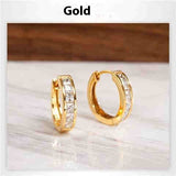 Moissanite Ear Clip Light Luxury Hoop – Special Occasion Gifts — 5